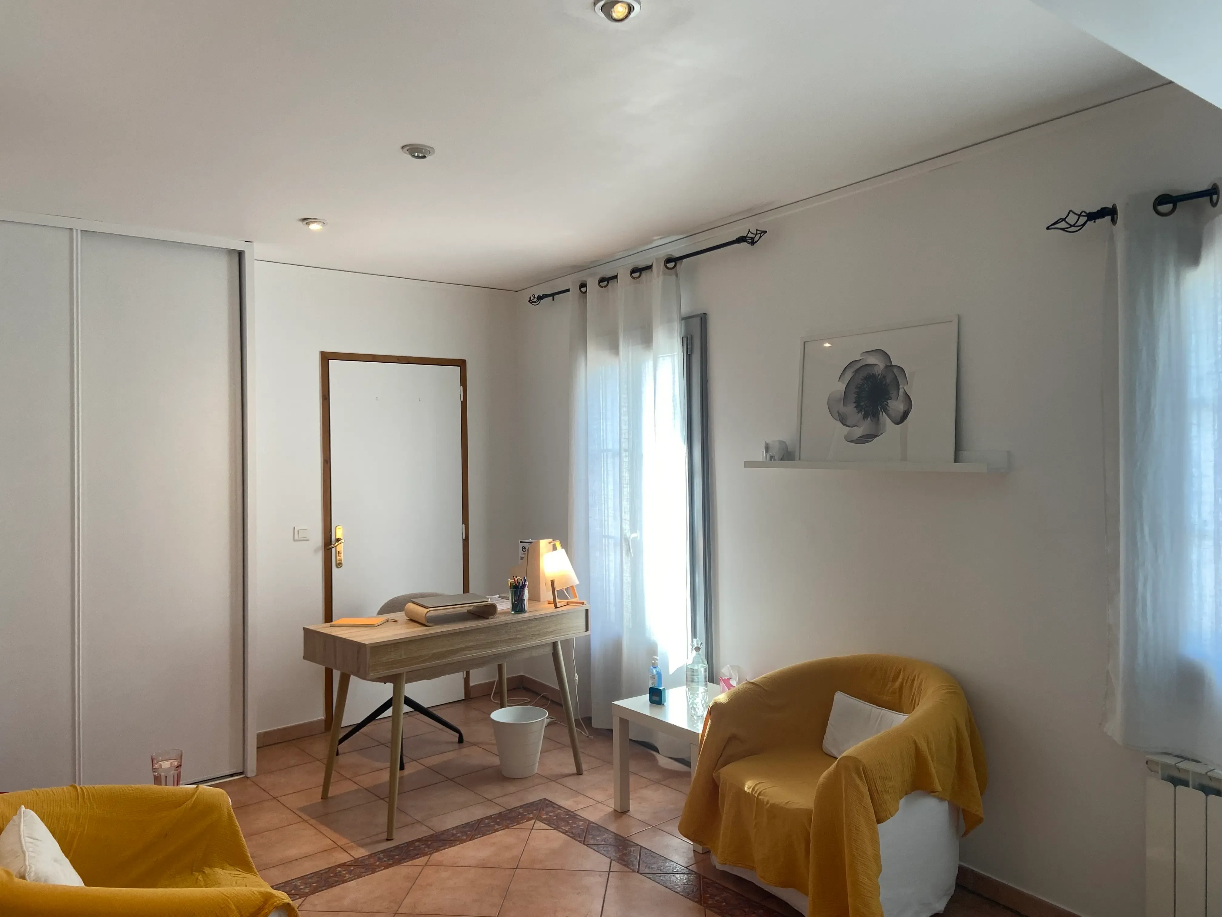Espace du cabinet de psychologie à Montpellier